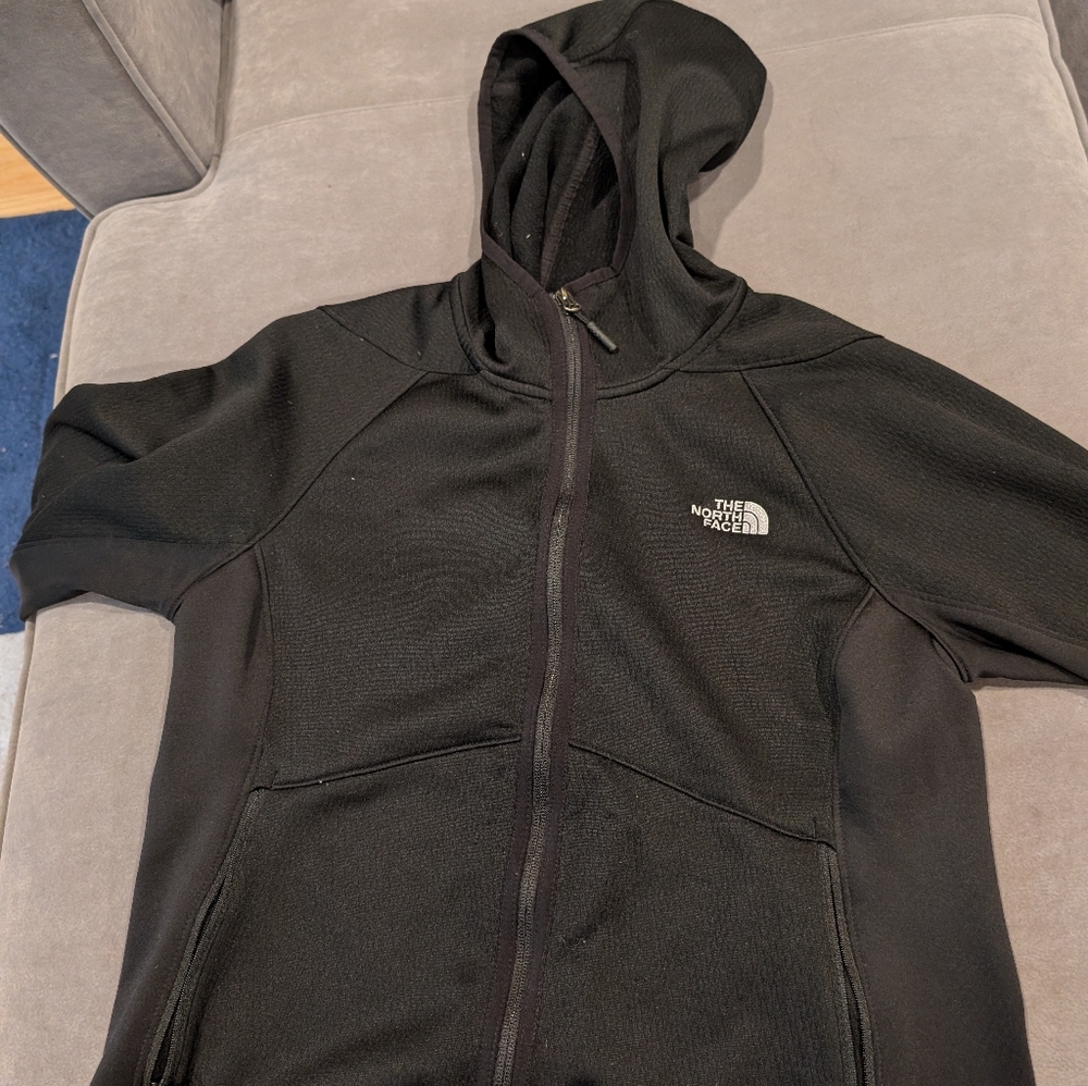 The North Face Black Full-Zip Hoodie